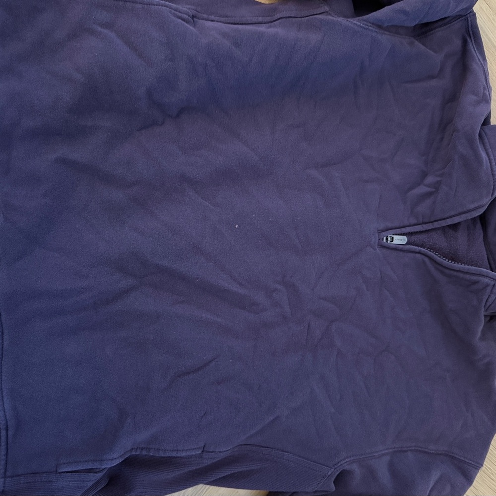 Navy Quarter-Zip Pullover